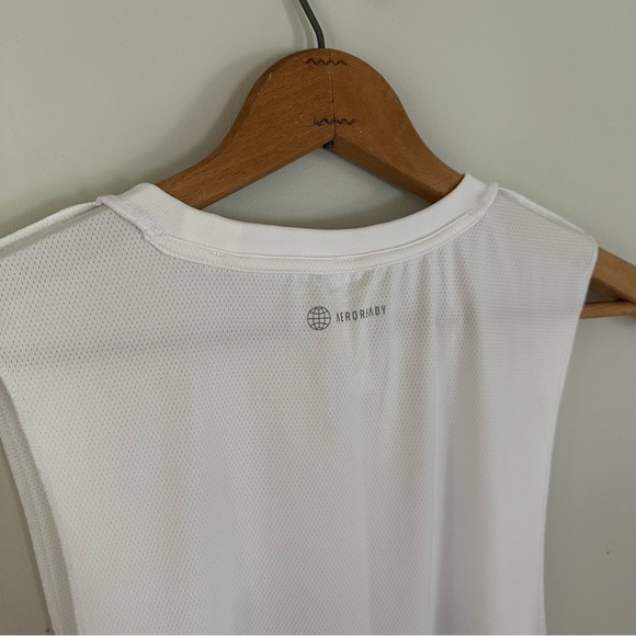 ADIDAS Recycled Plastic Sleeveless Mens Tank Top Muscle Shirt Size Small - Picture 6 of 12